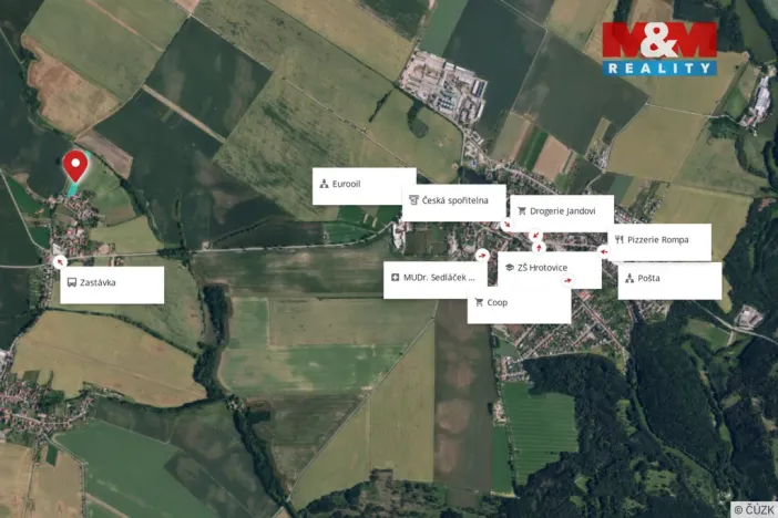 Prodej pozemku pro bydlení, Račice, 8020 m2