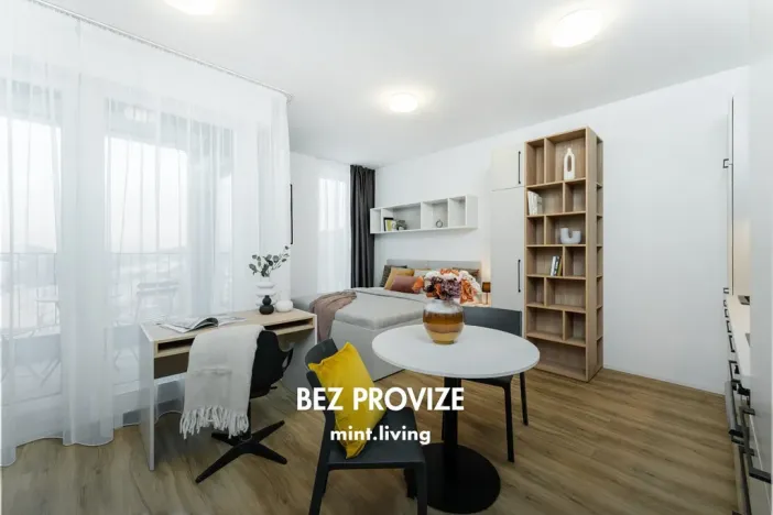 Pronájem bytu 1+kk, Praha - Vysočany, Odkolkova, 30 m2