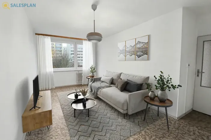 Prodej bytu 2+kk, Praha - Stodůlky, Prusíkova, 46 m2