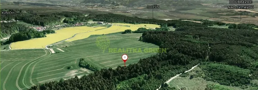 Prodej podílu pole, Doubravice nad Svitavou, 2937 m2