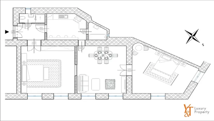 Prodej bytu 3+1, Praha - Vinohrady, 117 m2