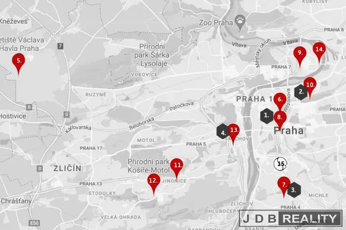 Pronájem kanceláře, Praha - Jinonice, Kačírkova, 50 m2