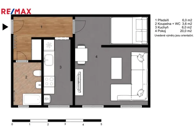 Prodej bytu 1+1, Nový Jičín, Hoblíkova, 37 m2
