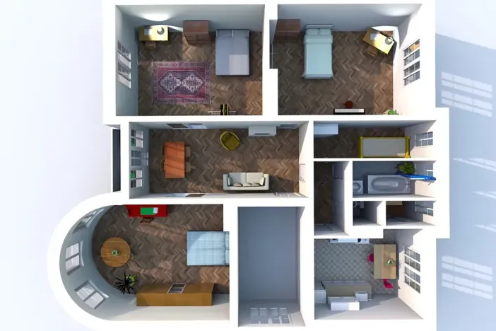 Pronájem bytu 4+1, Praha - Dejvice, Na pískách, 112 m2