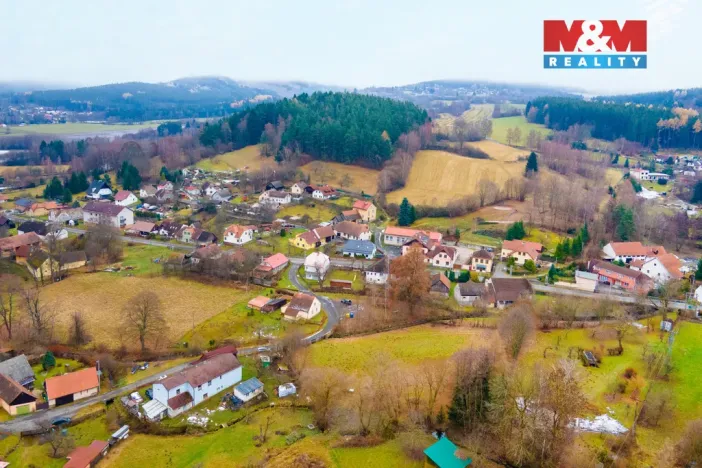 Prodej pozemku pro bydlení, Nezdice na Šumavě, 3411 m2