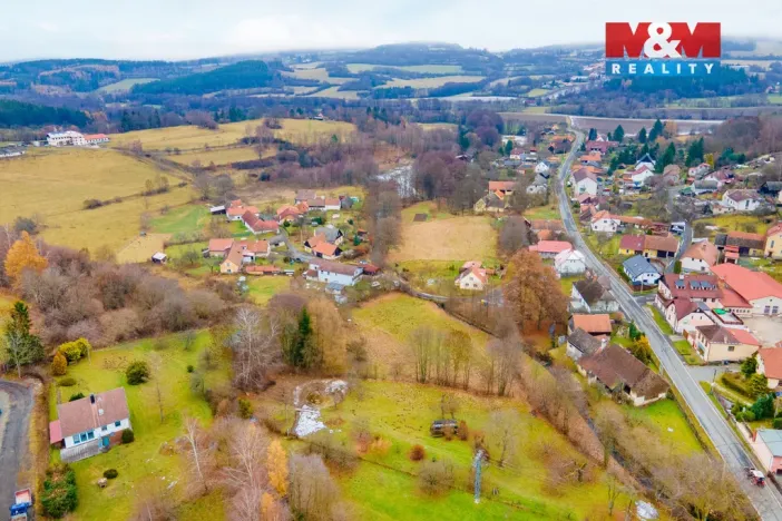 Prodej pozemku pro bydlení, Nezdice na Šumavě, 3411 m2