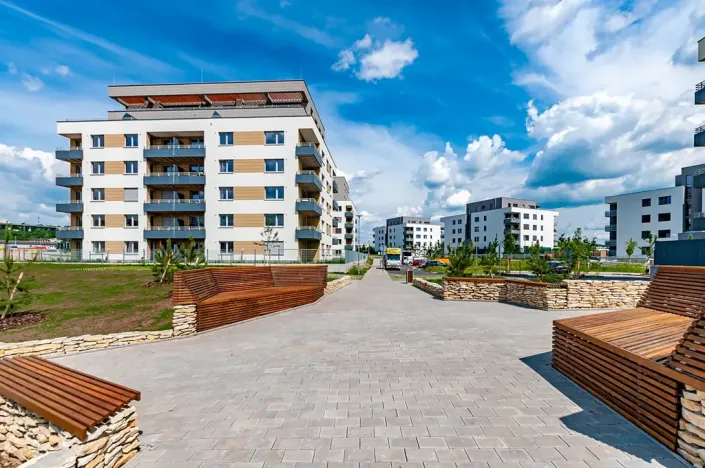 Pronájem bytu 1+kk, Praha - Vysočany, Svatošových, 32 m2