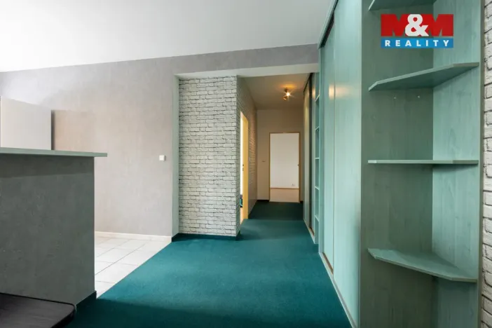 Pronájem bytu 2+1, Chodov, Nerudova, 53 m2