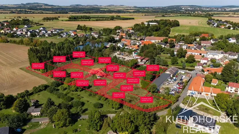 Prodej pozemku pro bydlení, Křesetice, 874 m2