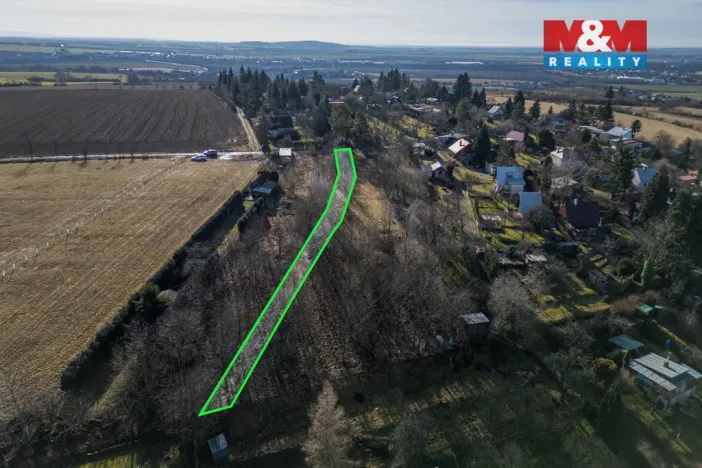 Prodej pole, Olomouc - Droždín, 403 m2