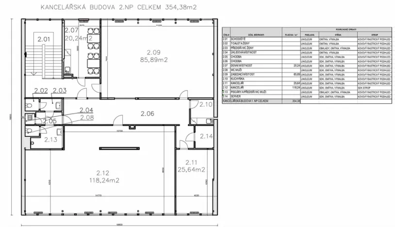 Prodej výrobních prostor, Brno - Slatina, Hviezdoslavova, 1514 m2