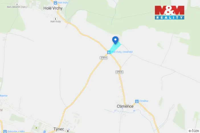 Prodej pole, Ctiměřice, 15073 m2