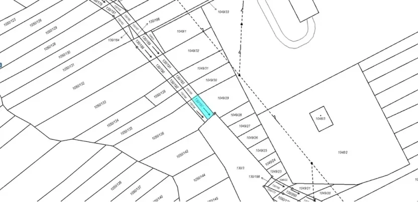 Dražba pozemku, Babice, 76 m2