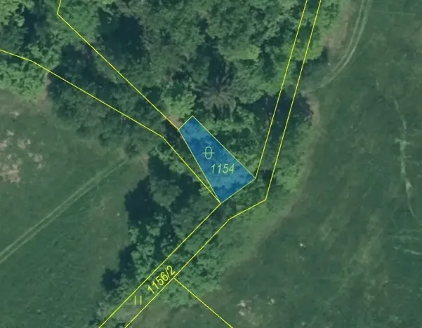 Dražba pozemku, Zálezly, 83 m2