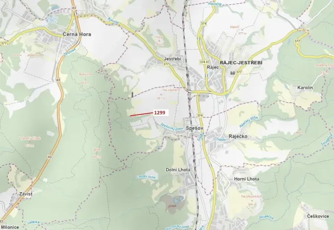 Dražba lesa, Spešov, 114 m2