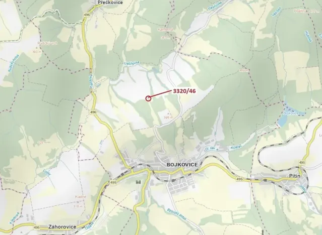 Dražba pole, Bojkovice, 94 m2