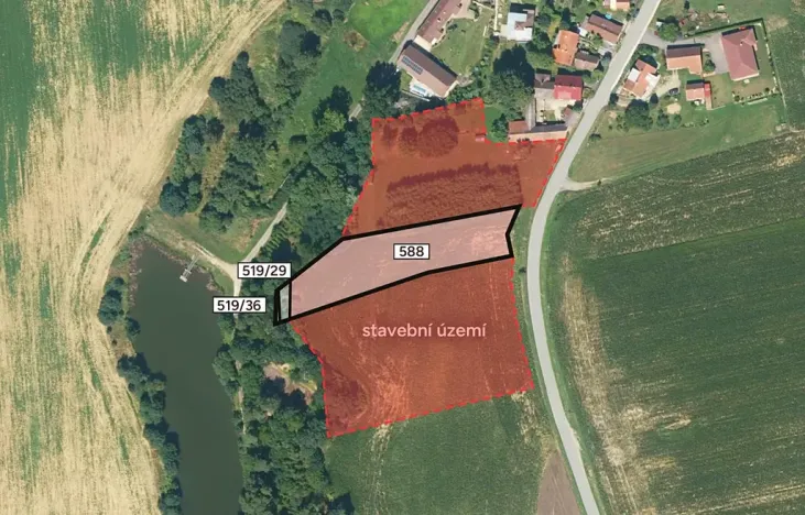 Prodej pozemku pro bydlení, Malšice, 2672 m2