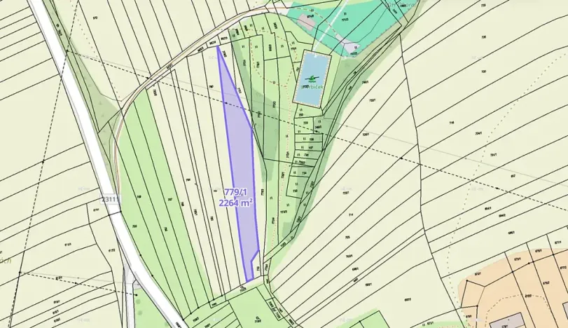 Prodej louky, Obora, 40844 m2