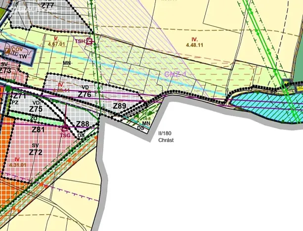 Prodej pole, Druztová, 3000 m2