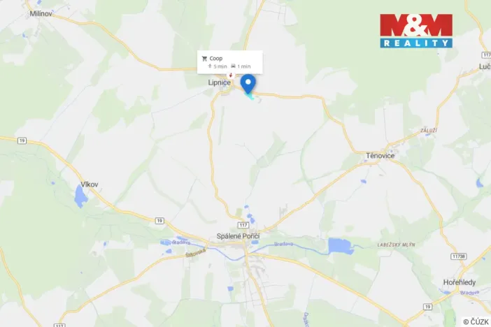 Prodej pole, Spálené Poříčí - Lipnice, 8419 m2