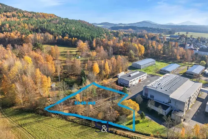 Prodej komerčního pozemku, Cvikov, 2146 m2