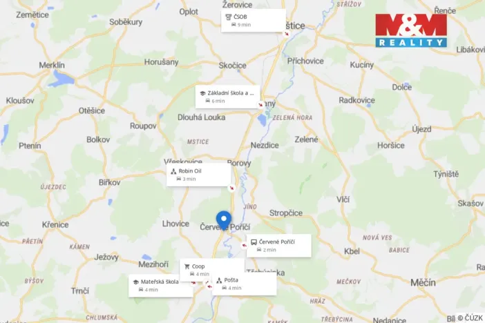 Prodej rodinného domu, Červené Poříčí, 95 m2