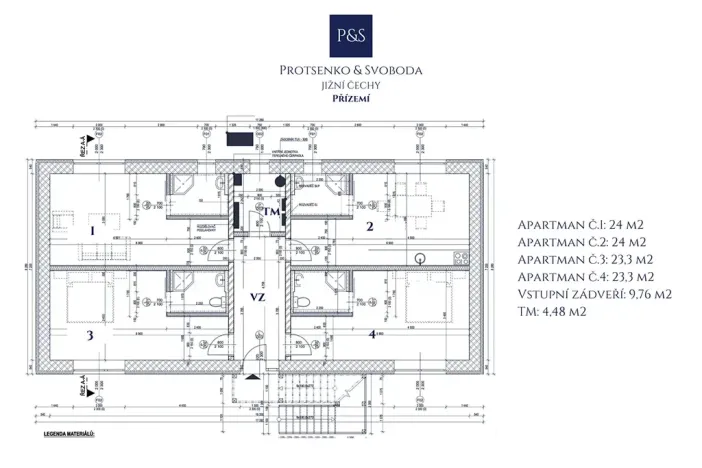 Prodej apartmánu, Frymburk, 218 m2