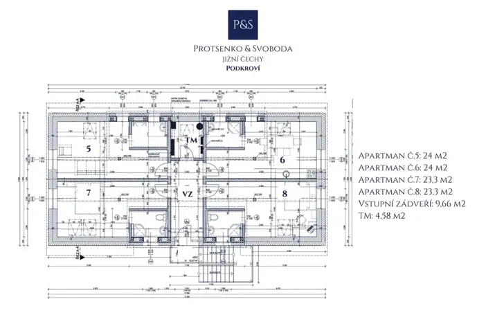 Prodej apartmánu, Frymburk, 218 m2