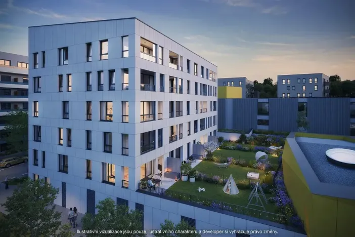 Prodej bytu 2+kk, Praha - Hlubočepy, Wassermannova, 43 m2