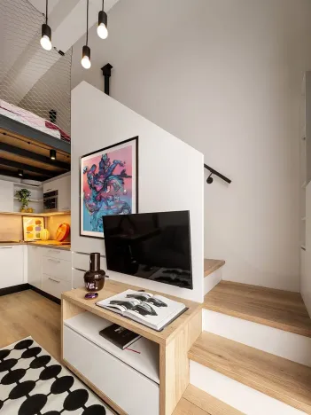 Pronájem bytu 1+kk, Praha - Hloubětín, Poděbradská, 28 m2