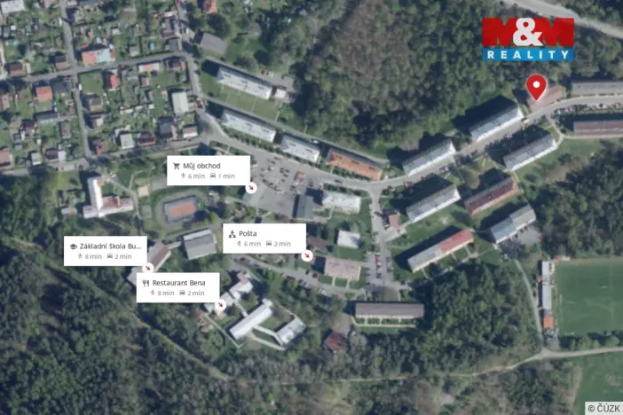 Prodej bytu 1+kk, Bukovany, 21 m2