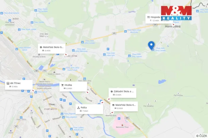 Prodej rodinného domu, Třinec - Dolní Líštná, 80 m2