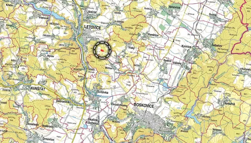 Prodej pole, Letovice, 9090 m2