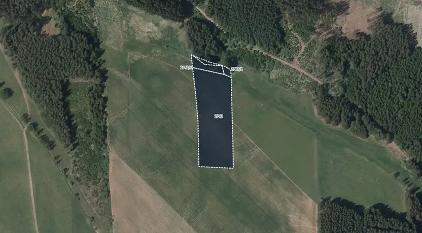 Prodej pole, Čistá u Horek, 11801 m2