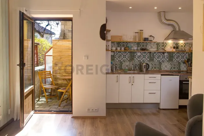 Pronájem bytu 1+kk, Praha - Žižkov, Na chmelnici, 26 m2