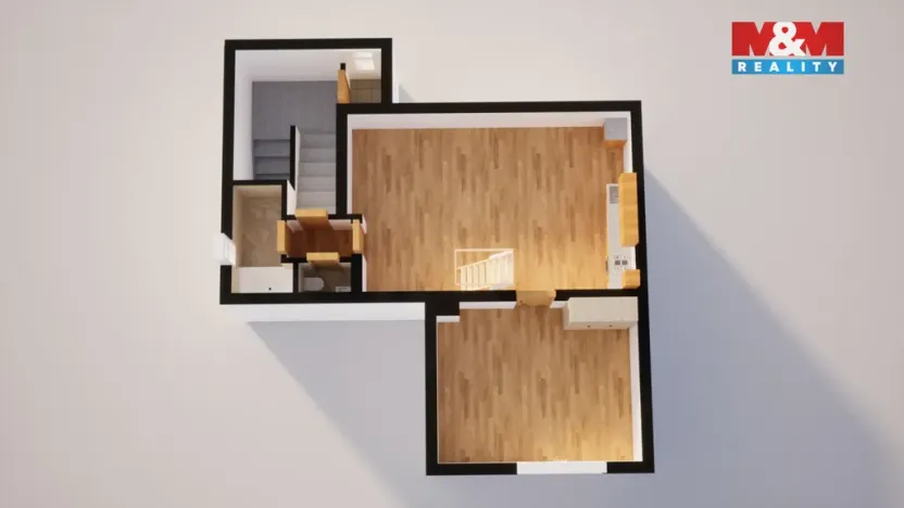 Prodej bytu 2+kk, Jablonec nad Nisou, Saskova, 90 m2