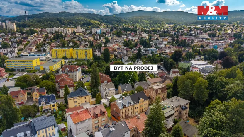 Prodej bytu 2+kk, Jablonec nad Nisou, Saskova, 90 m2