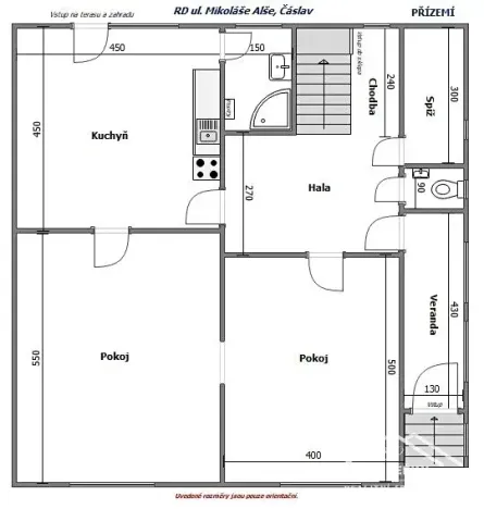Prodej rodinného domu, Čáslav, Mikoláše Alše, 184 m2