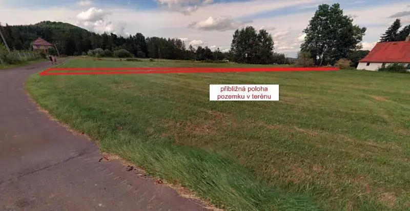 Prodej pozemku, Krásná Lípa, 182 m2