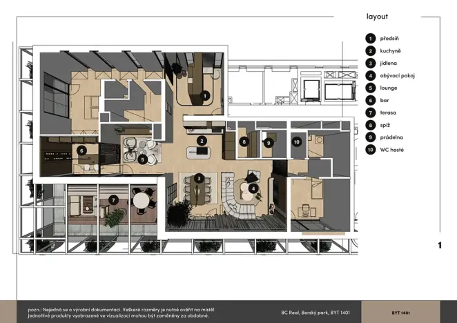Prodej bytu 4+kk, Plzeň, U Borského parku, 149 m2