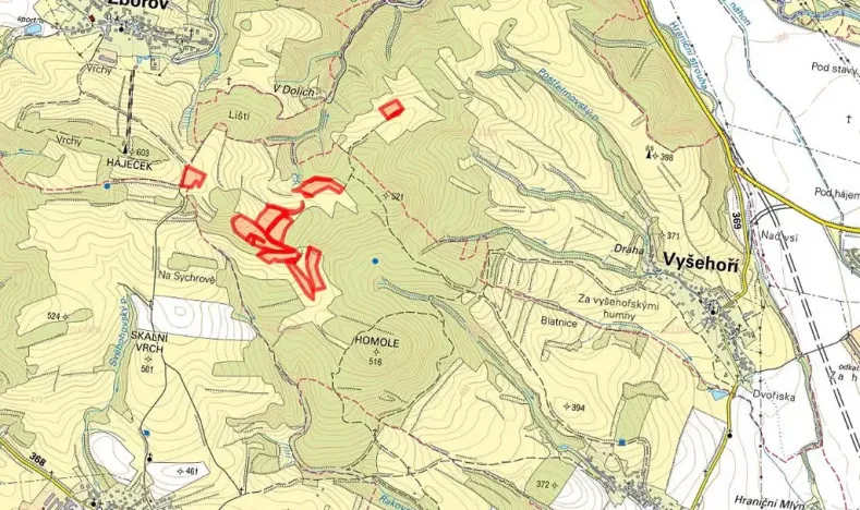 Prodej louky, Postřelmůvek, 100708 m2