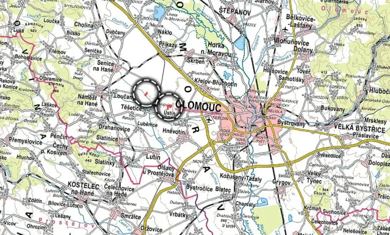 Prodej pole, Ústín, 21355 m2