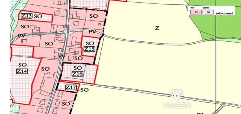 Prodej podílu pozemku pro bydlení, Závišice, 1185 m2