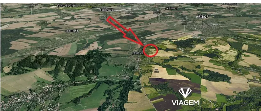 Prodej podílu pozemku pro bydlení, Závišice, 1185 m2