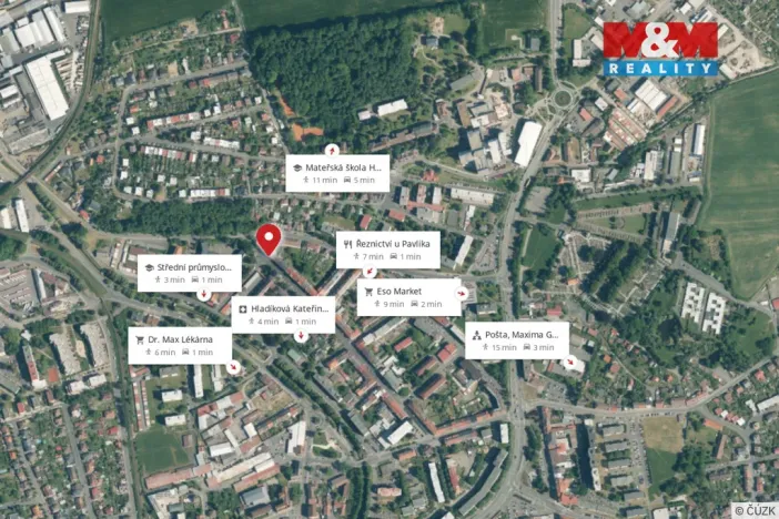 Pronájem bytu 1+1, Klatovy - Klatovy II, Masarykova, 43 m2