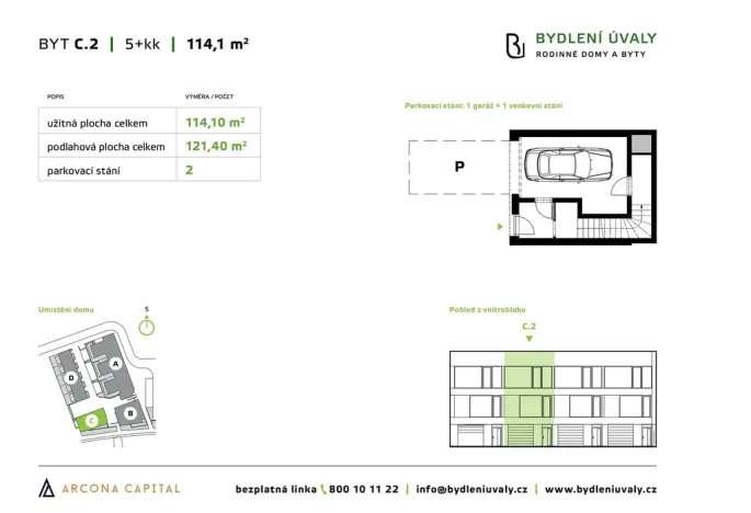 Prodej bytu 5+kk, Úvaly, Škvorecká, 114 m2