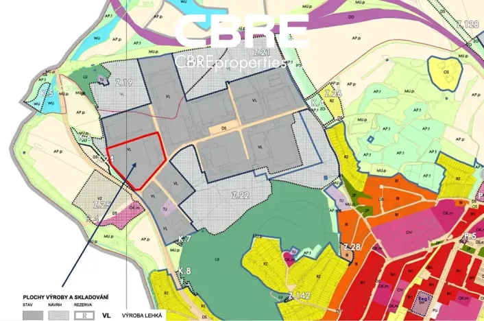 Prodej komerčního pozemku, Kadaň, Královský Vrch, 46400 m2