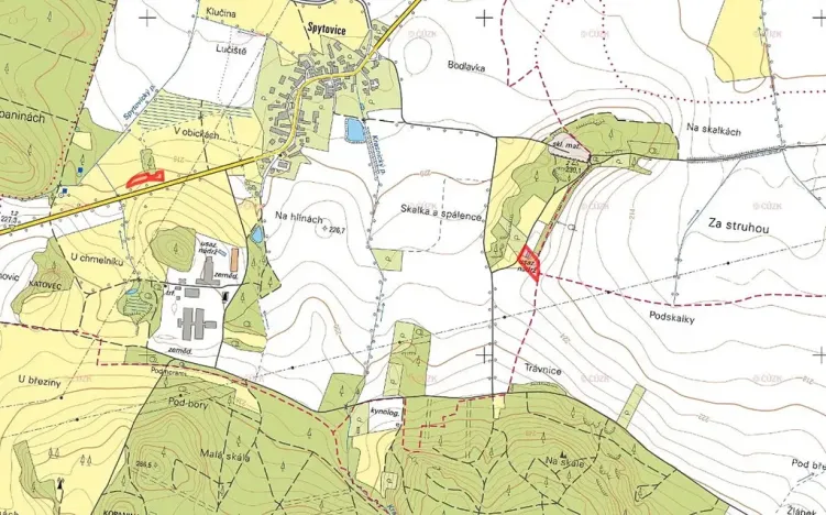 Prodej louky, Zdechovice, 4762 m2