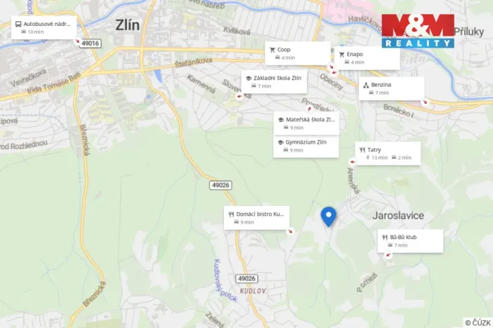 Prodej pozemku pro bydlení, Zlín, U Potoka, 576 m2