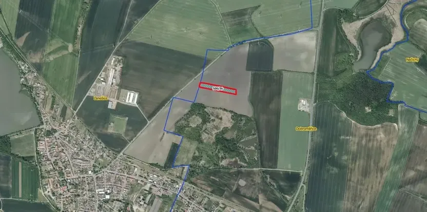 Prodej pole, Dobroměřice, 11293 m2